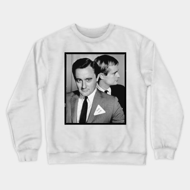 the man from uncle Crewneck Sweatshirt by RisingAboveBedlam